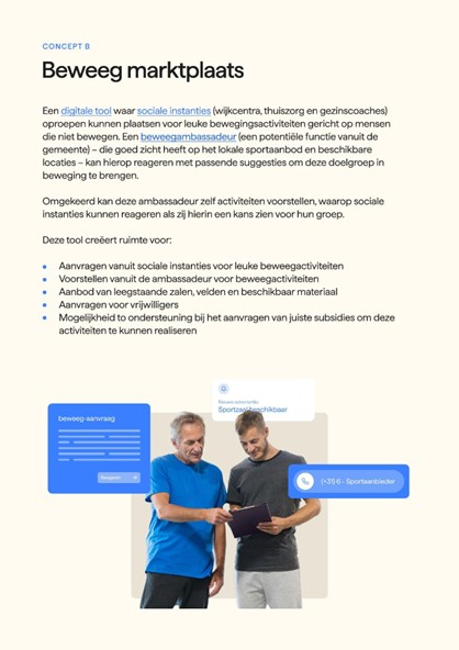 Tekst over bewegen op recept